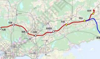 深圳地铁21号线各站点 深圳地铁规划线路图